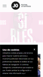 Mobile Screenshot of festival10sentidos.com
